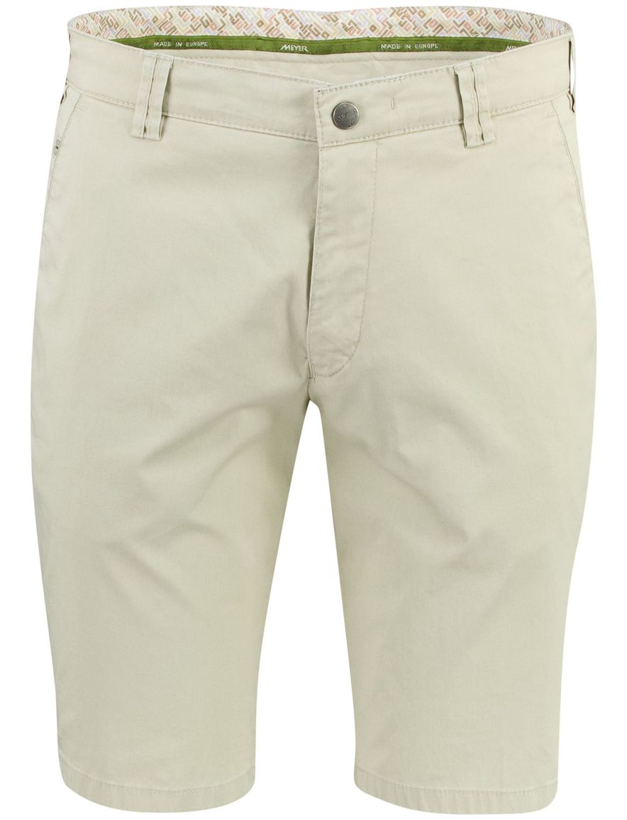 Creme korte broek Meyer B-Palma katoen