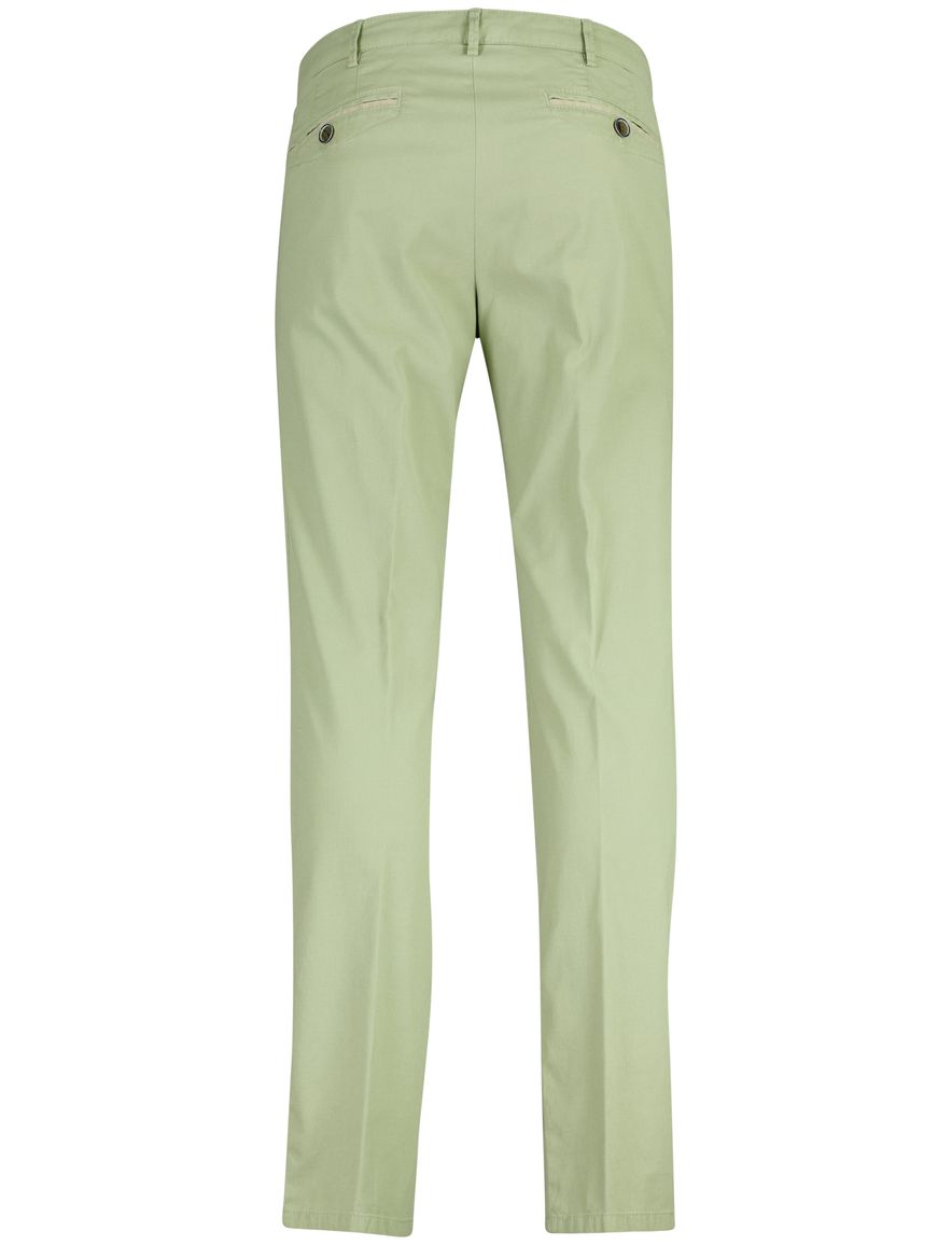 Groene pantalon Meyer Chicago flatfront model