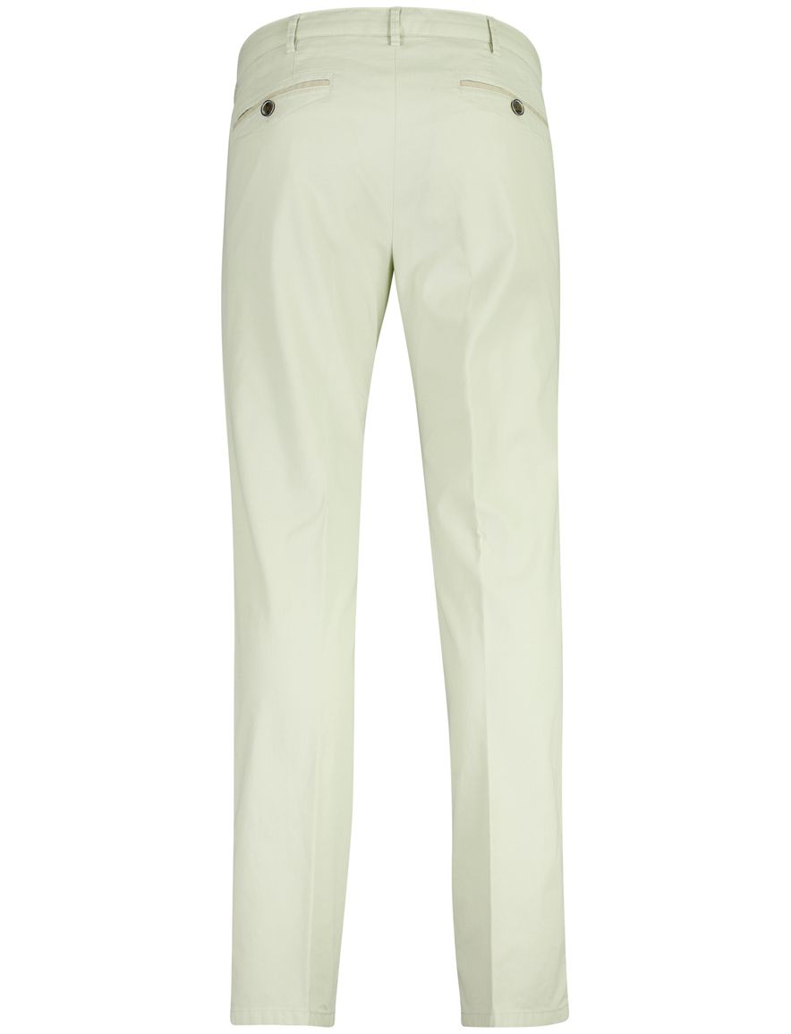 Beige pantalon Meyer flatfront normale fit