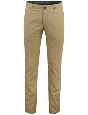 Meyer bruine pantalon Meyer zonder omslag normale fit