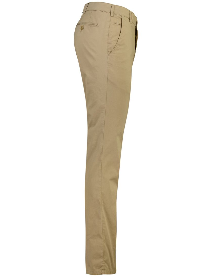 pantalon Meyer Bonn flatfront model normale fit katoen