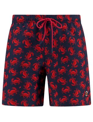 A Fish Named Fred Navy zwembroek A Fish Named Fred normale fit