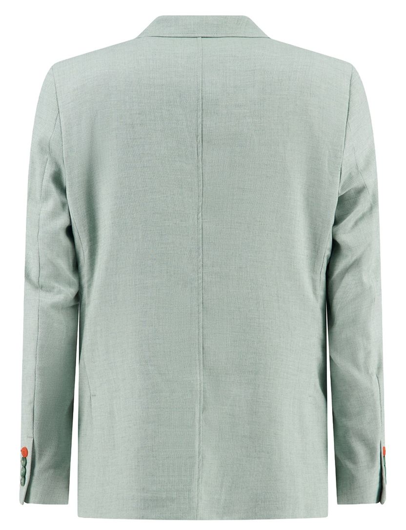 colbert A Fish Named Fred groene knopen groen effen