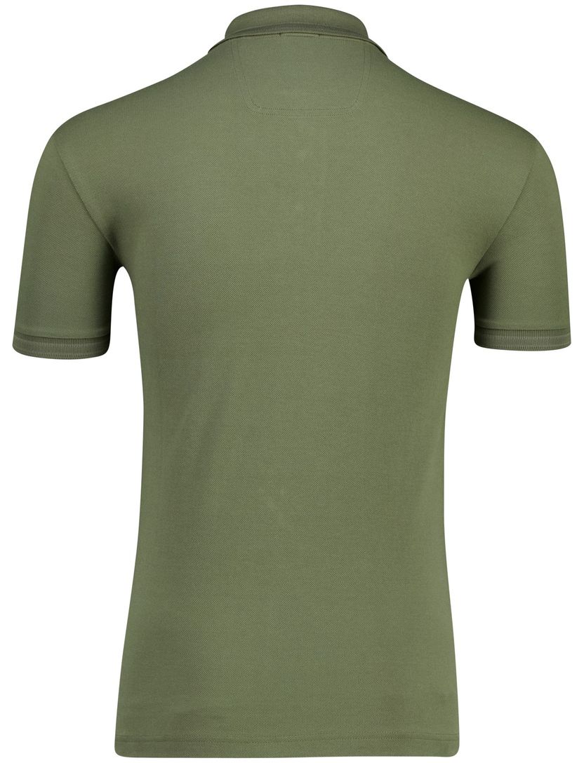 Polo Boss Green Paddy regular fit logo groen