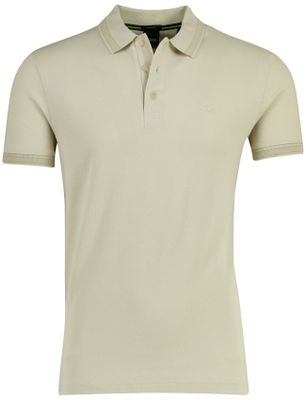 Hugo Boss Boss Green Paddy polo regular fit beige 3 knoops
