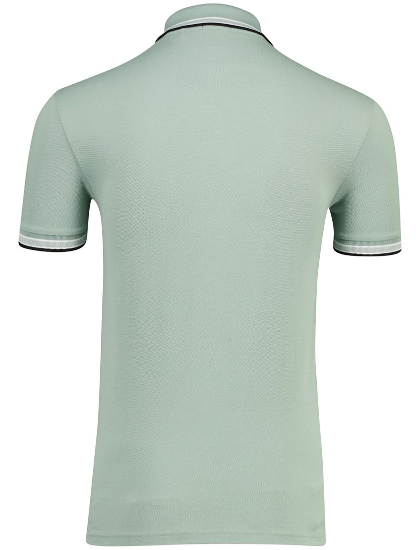 Poloshirt Boss Green paddy 3 knoops groen pique