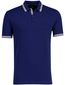 Boss Green Paddy regular fit polo donkerblauw logo