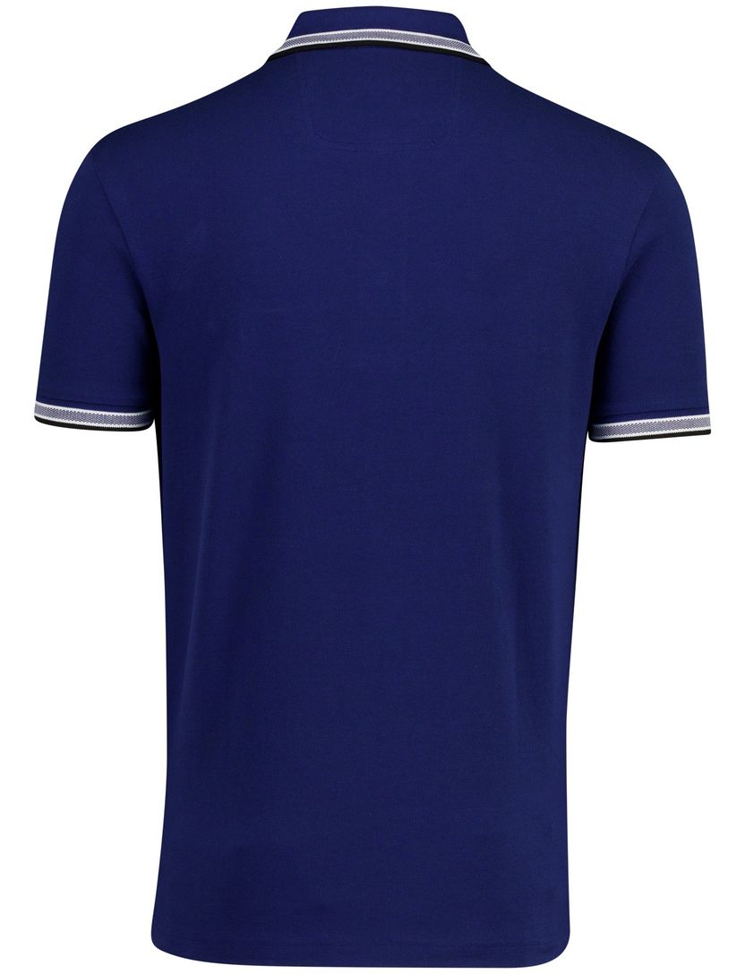 Poloshirt Boss Green Paddy donkerblauw logo 3 knopen