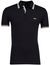 Polo Boss Green Paddy poloshirt zwart pique effen