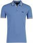 Boss Green Paddy regular fit poloshirt blauw pique
