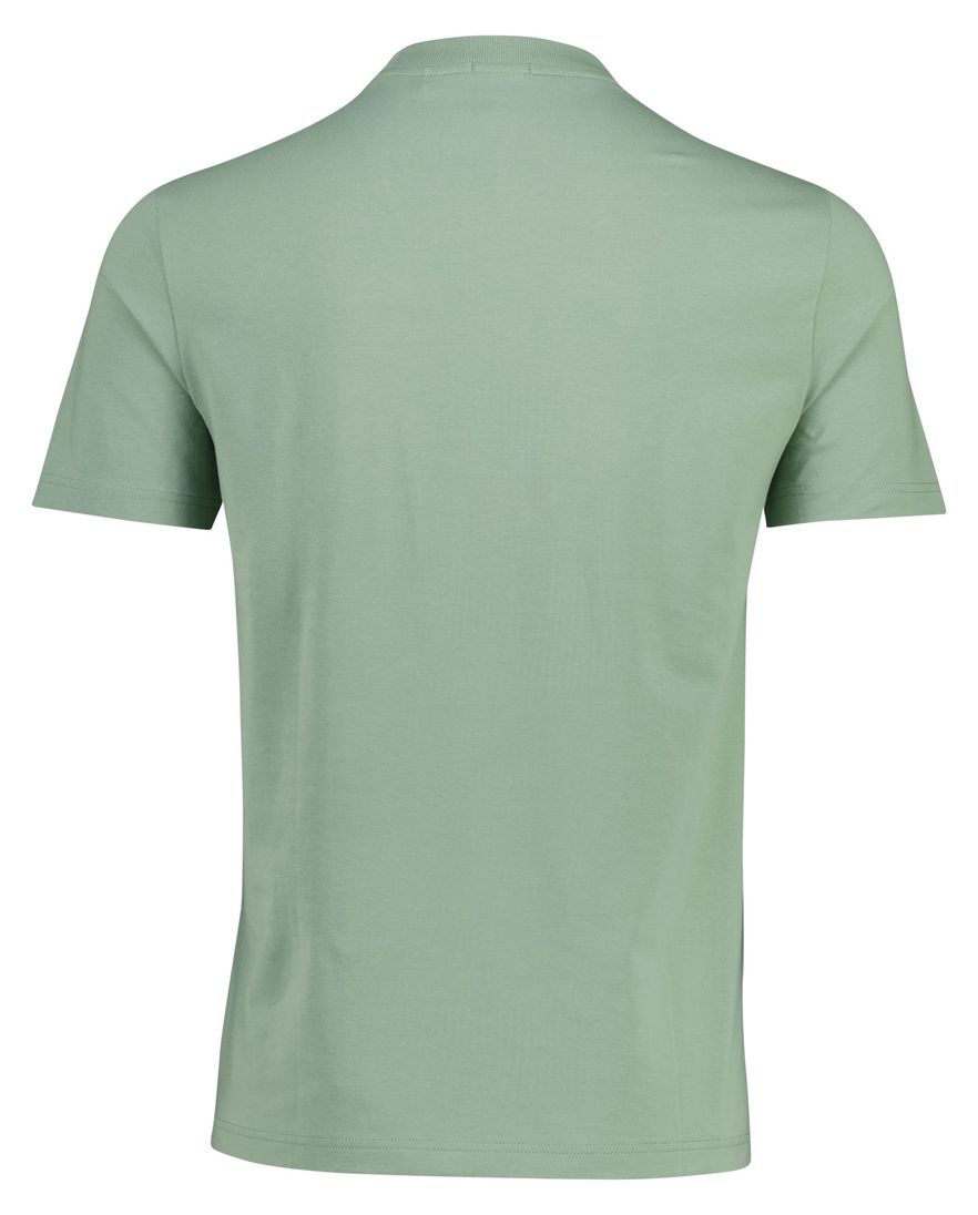 Boss Green tee stretch t-shirt groen ronde hals