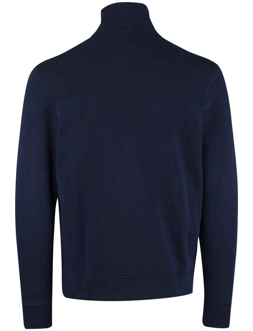 Vest Zestart BOSS Orange navy ritssluiting en hoge hals