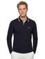 Boss Green polo donkerblauw effen