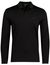 Poloshirt Boss Green Piro lange mouw luxury cotton zwart