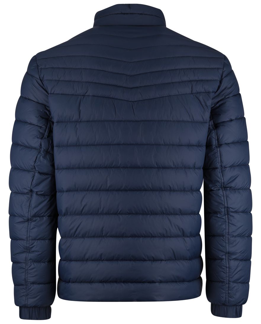 BOSS Orange Oden2 gewatterde jas donkerblauw