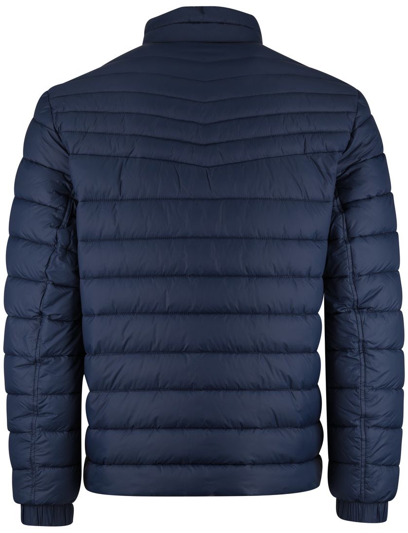 Gewatteerde BOSS Orange Oden2 jas donkerblauw