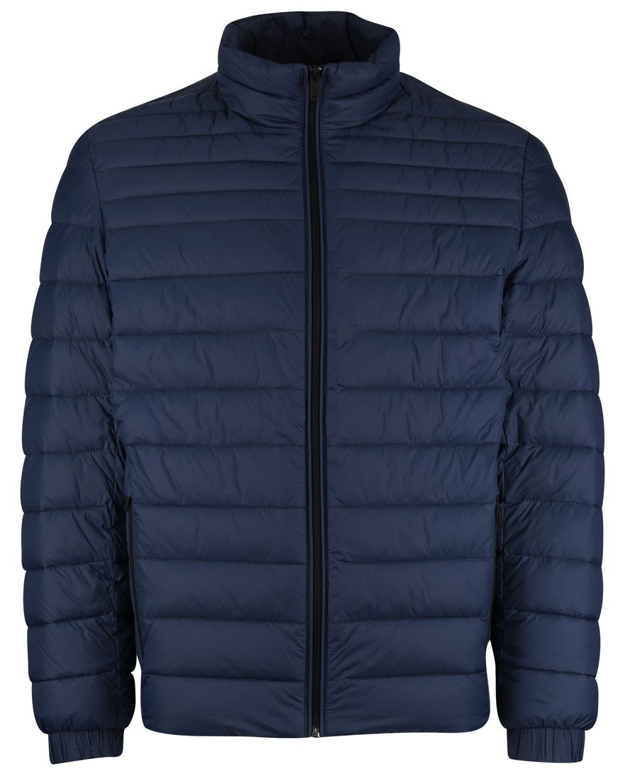 BOSS Orange Oden2 gewatterde jas donkerblauw