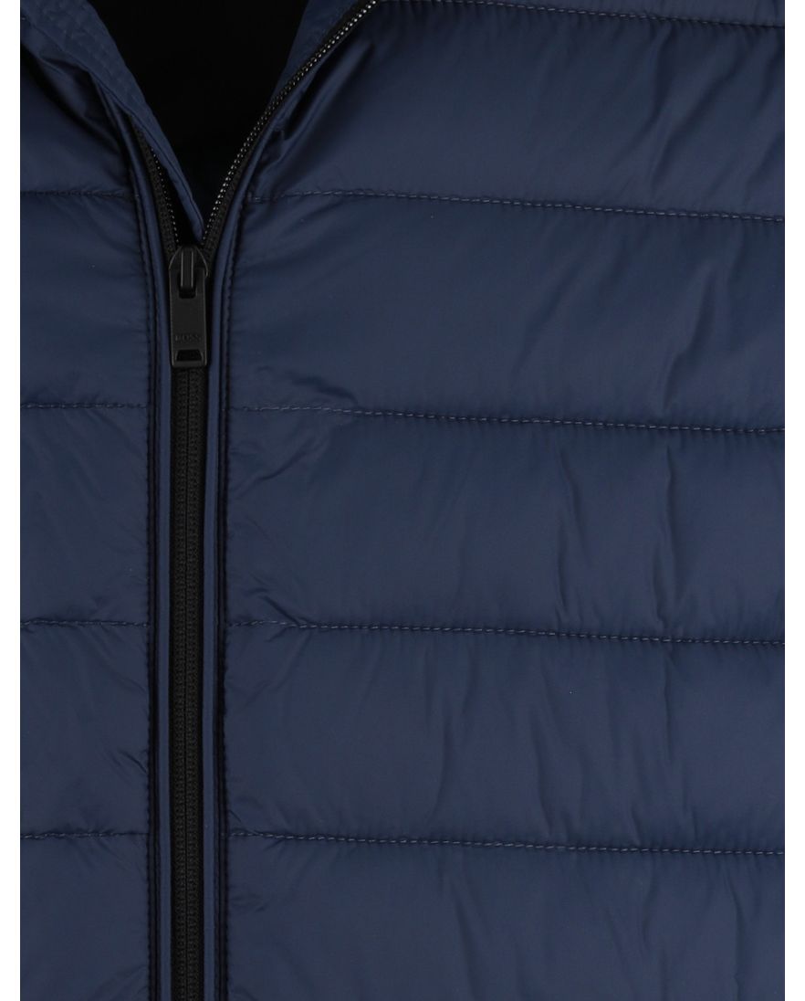 BOSS Orange Oden2 gewatterde jas donkerblauw