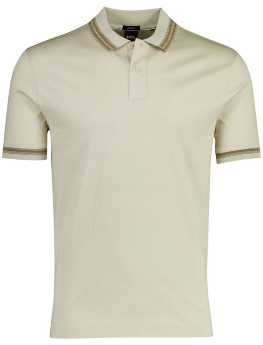 Boss Black H phillipson poloshirt beige