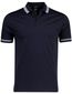 Poloshirt Boss Black H-Phillipson slim fit navy 2-knoops