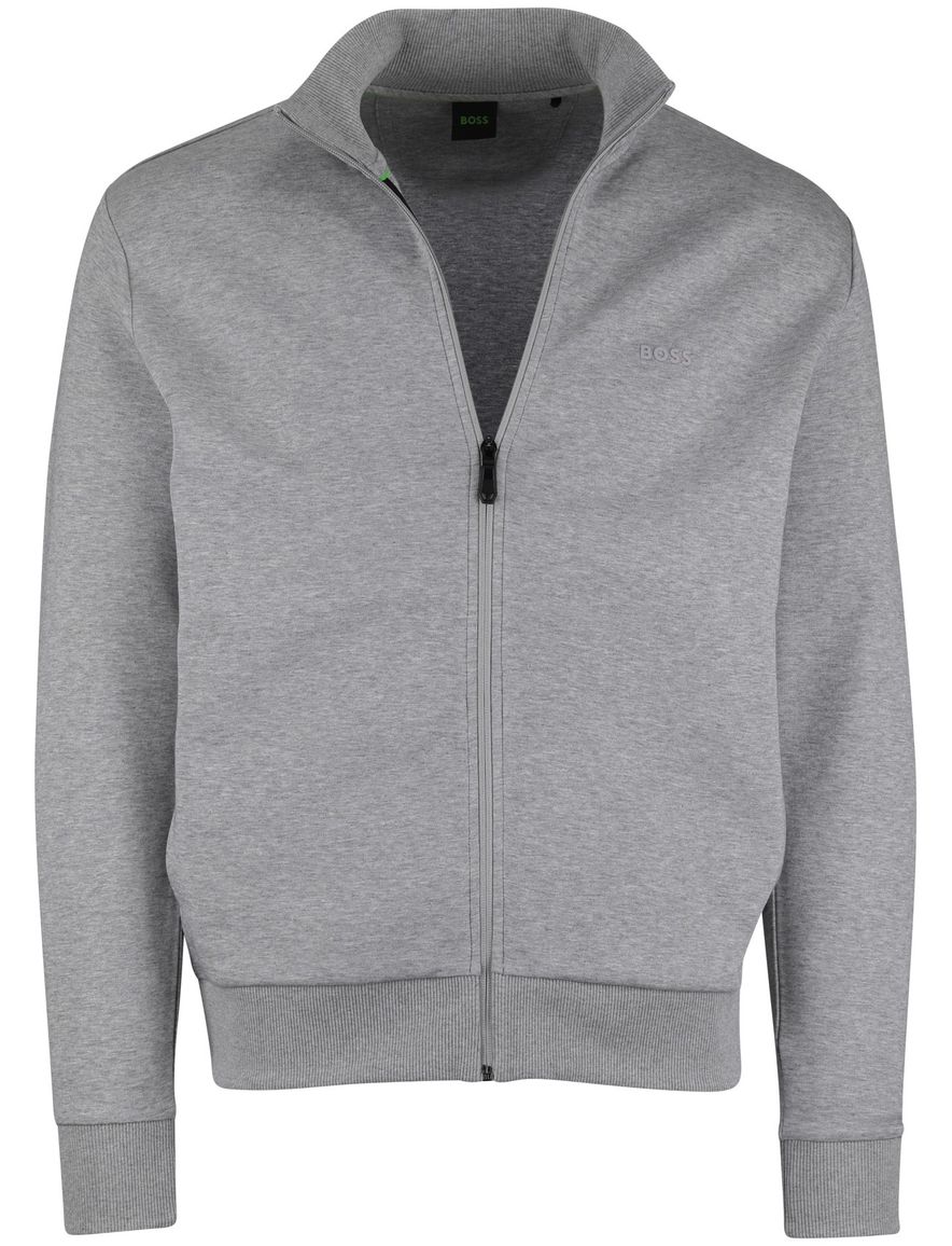 Grijs vest BOSS Orange zonder capuchon