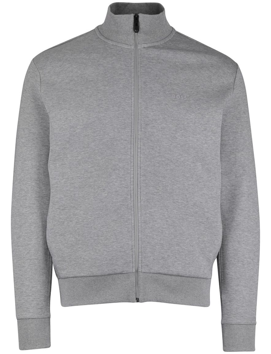 Grijs vest BOSS Orange zonder capuchon