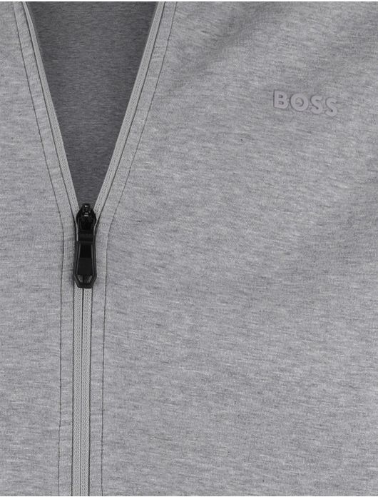 BOSS Orange vest grijs normale fit