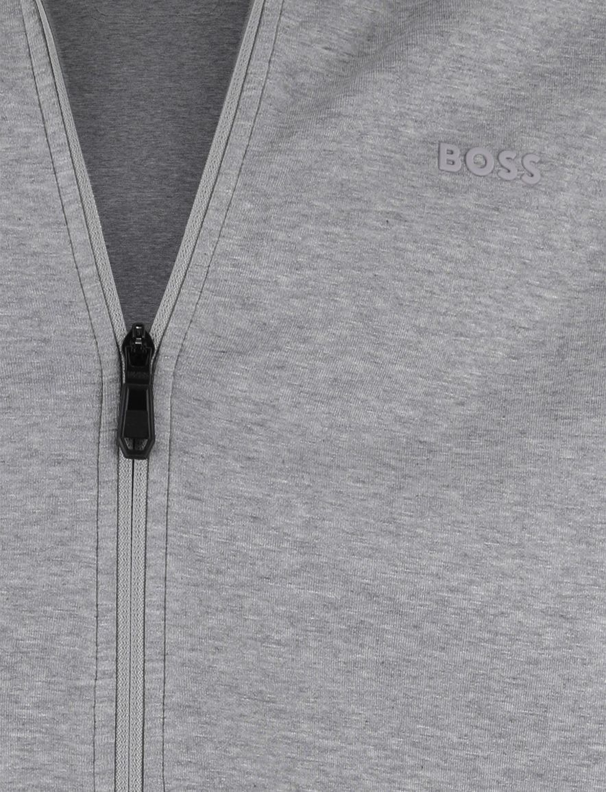 Grijs vest BOSS Orange zonder capuchon