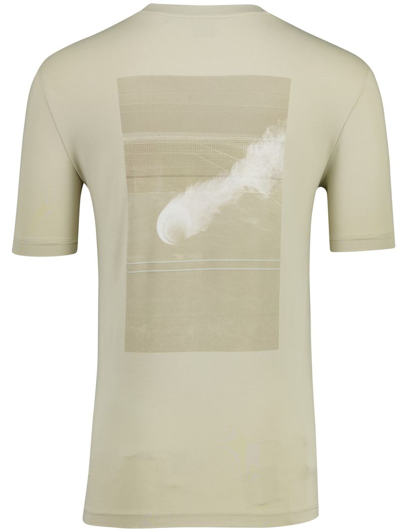 t-shirt beige Boss Green TS join grx opdruk