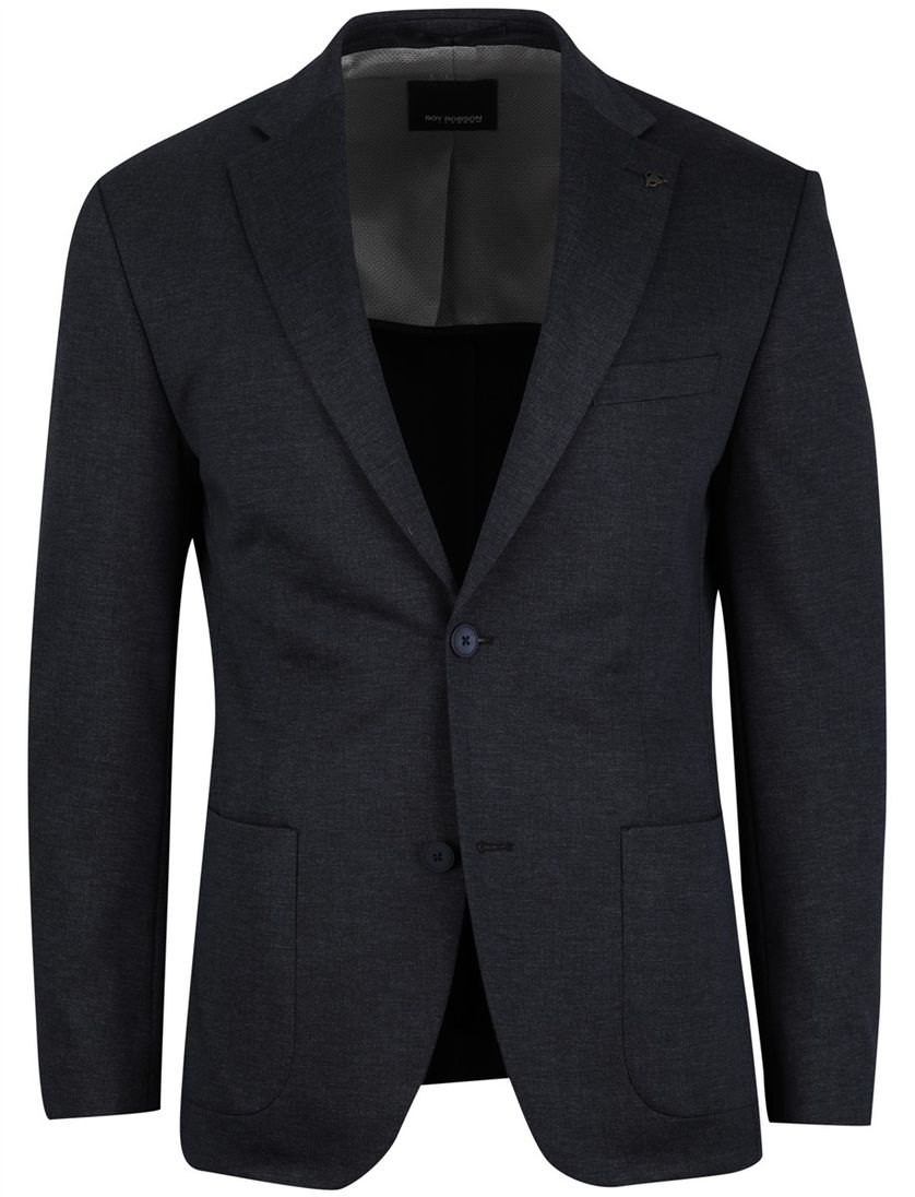 Roy Robson colbert donkerblauw normale fit