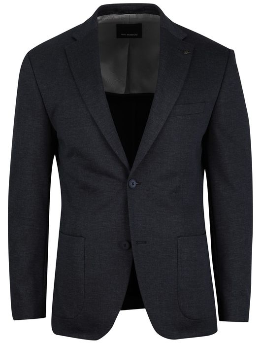 Roy Robson colbert effen donkerblauw normale fit