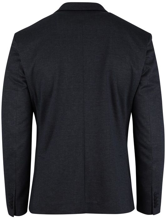 Roy Robson colbert effen donkerblauw normale fit