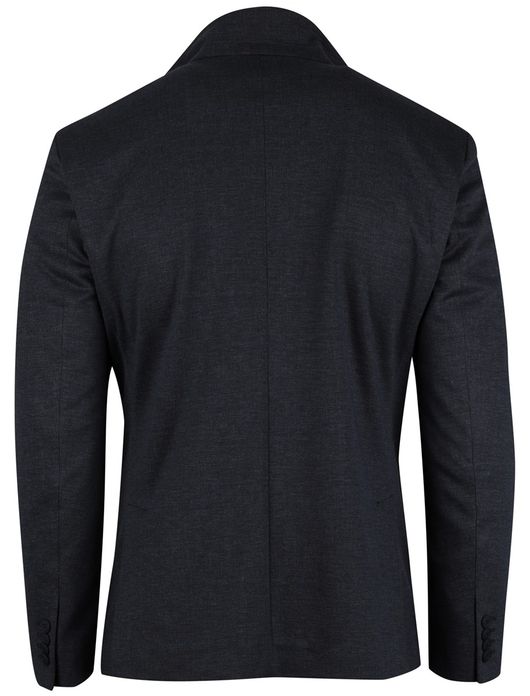 Roy Robson colbert effen donkerblauw normale fit