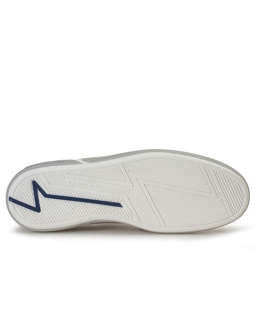 Instapper Van Bommel beige suède effen met lichte zool