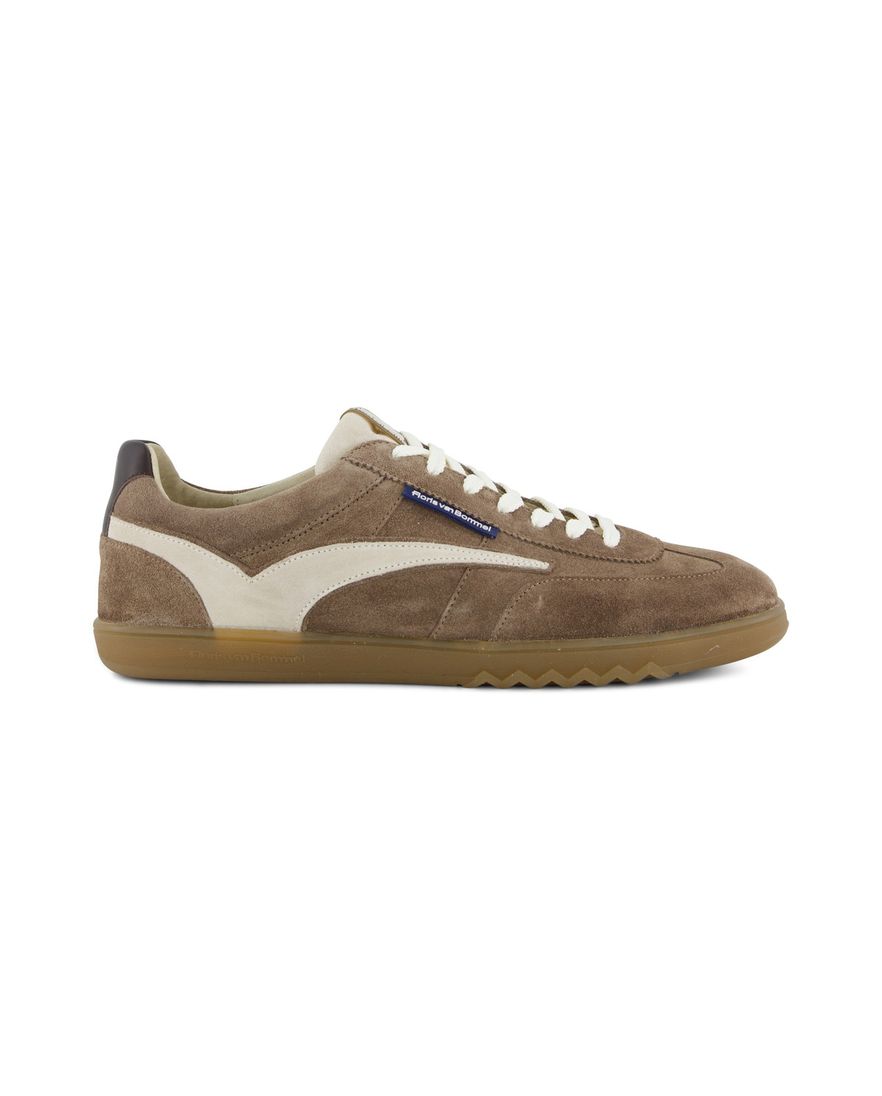 Floris van Bommel sneakers bruin leer