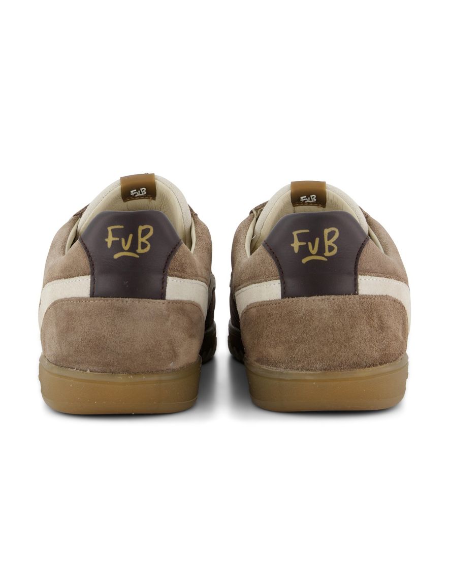 Floris van Bommel sneakers bruin leer