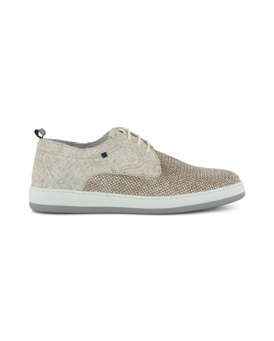 Floris van Bommel veterschoen beige