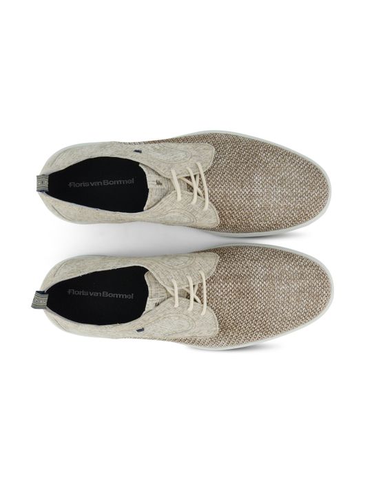 Floris van Bommel veterschoen beige