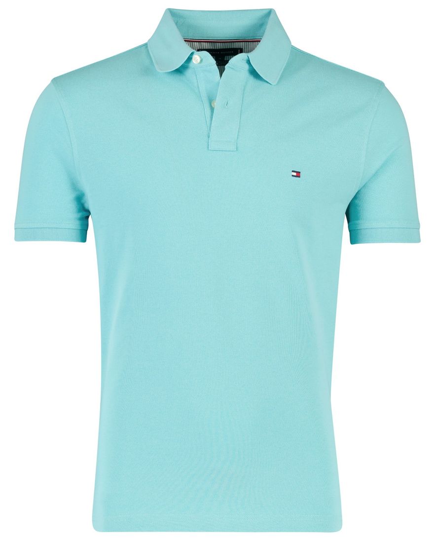 Tommy hilfiger polo normale fit blauw