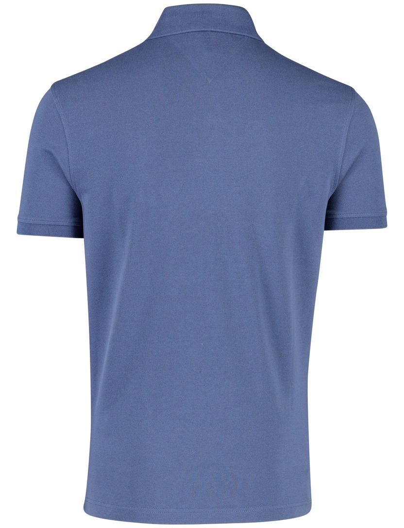Poloshirt blauw tommy hilfiger regular fit