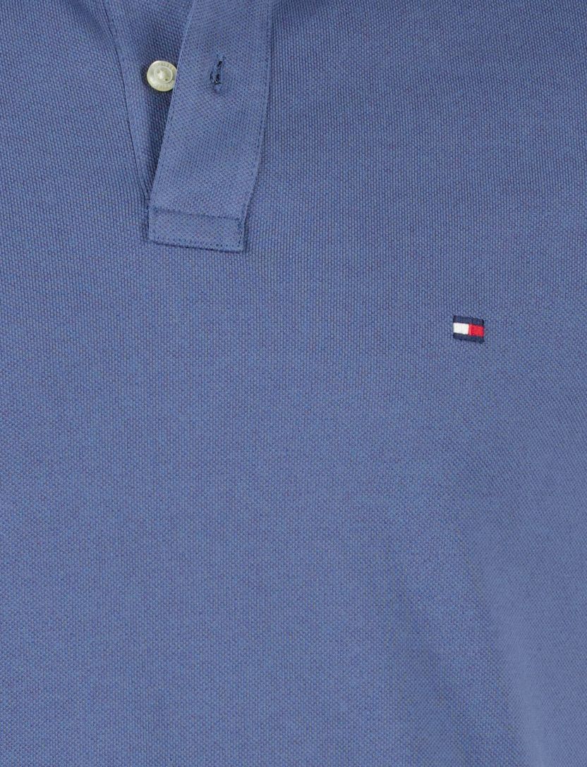Poloshirt blauw tommy hilfiger regular fit