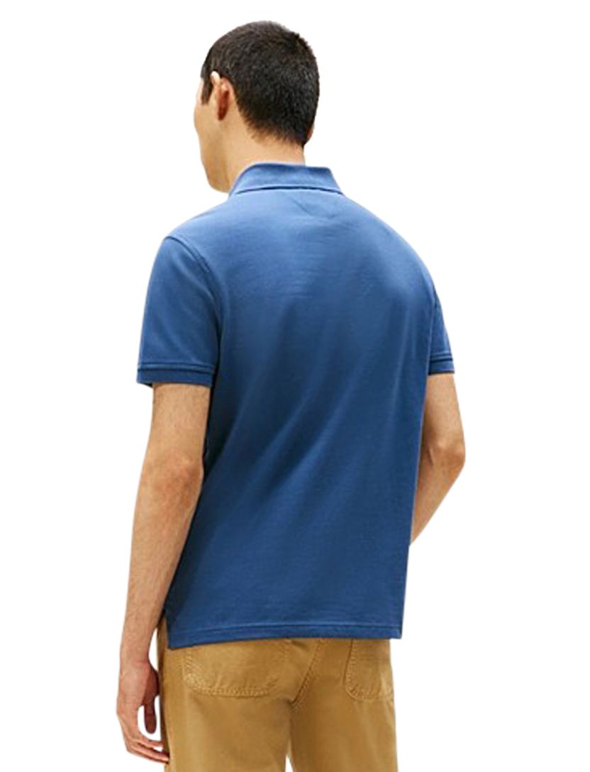 Poloshirt blauw tommy hilfiger regular fit