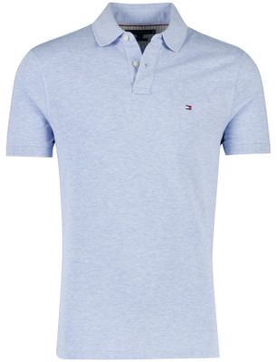 Tommy Hilfiger Poloshirt tommy hilfiger lichtblauw gemeleerd
