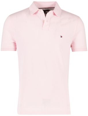 Tommy Hilfiger Poloshirt tommy hilfiger regular fit licht roze