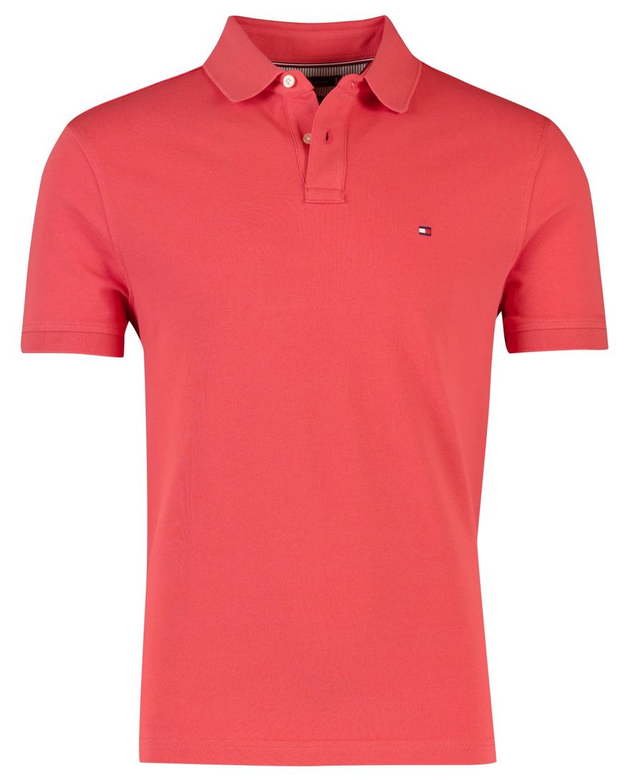 Rode polo tommy hilfiger regular fit