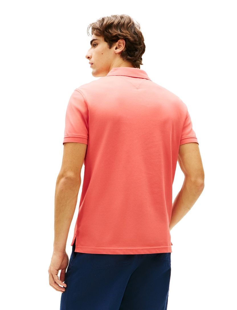 Poloshirt tommy hilfiger regular fit rood