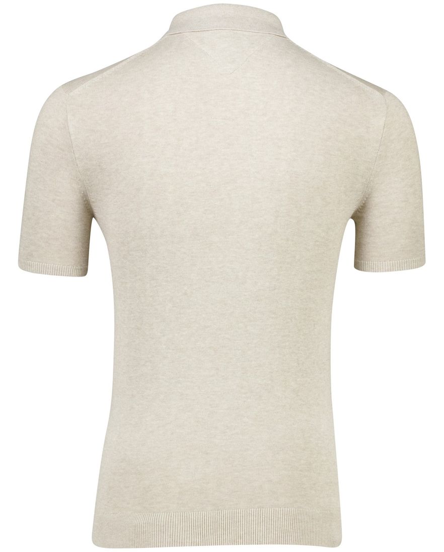 Poloshirt beige Tommy Hilfiger gemeleerd