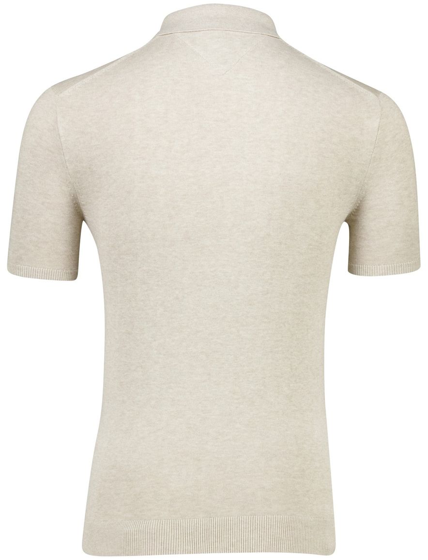 Poloshirt beige Tommy Hilfiger gemeleerd