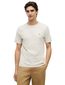 T-shirt Tommy Hilfiger ronde hals beige met logo