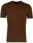 T-shirt bruin ronde hals tommy hilfiger